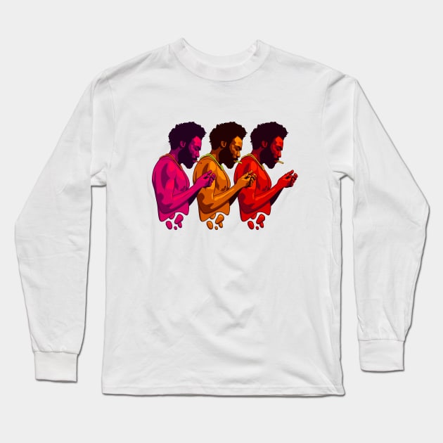 This is America Long Sleeve T-Shirt by Woah_Jonny